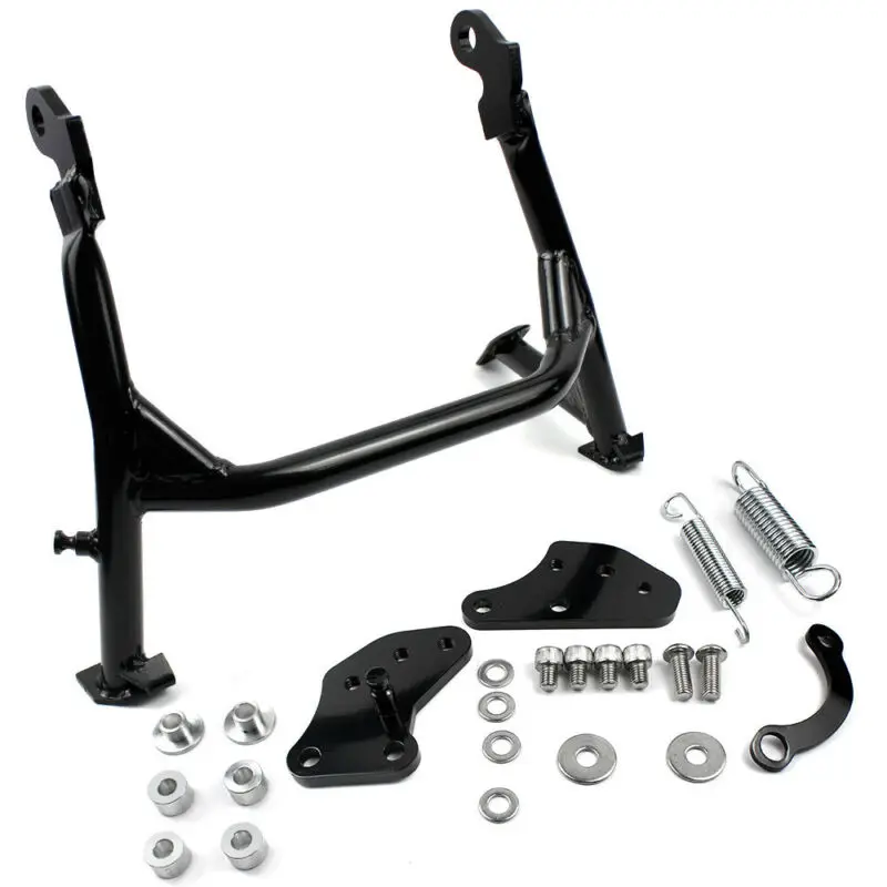 High Quality  Motor Centre Stand Foot Center Stand Black Steel for Yamaha MT-09 FZ09 Tracer 13-17
