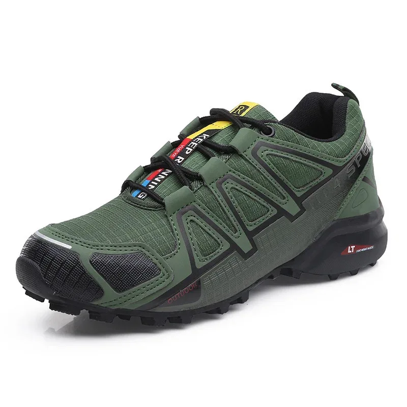 

2025 New Running Shoes for Outdoor Sports and Leisure Anti-Slip Hiking Shoes Lightweight Travel Shoes with Soft Soles