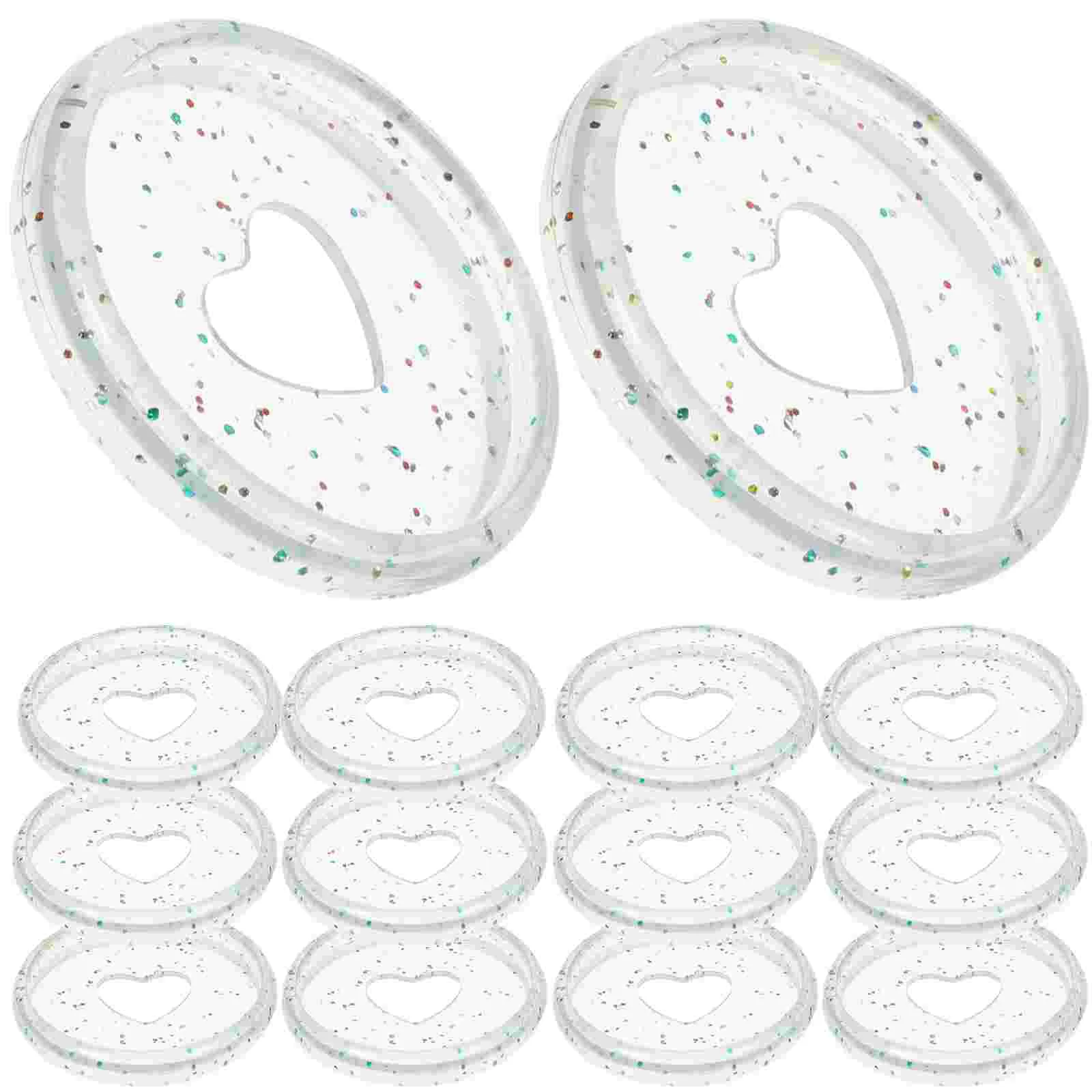 50 Stuks Binding Schijven Discbound Uitbreidingsschijven Losbladige Bindschijven Plastic Bindmiddelen Schijven Voor Student