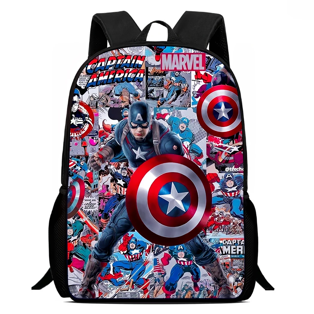 

Marvel Mochila School Backpack,Cartoon Marvel School Bags for Girls Boys,Durable &Light Weight Kids Bags for Kindergarteen
