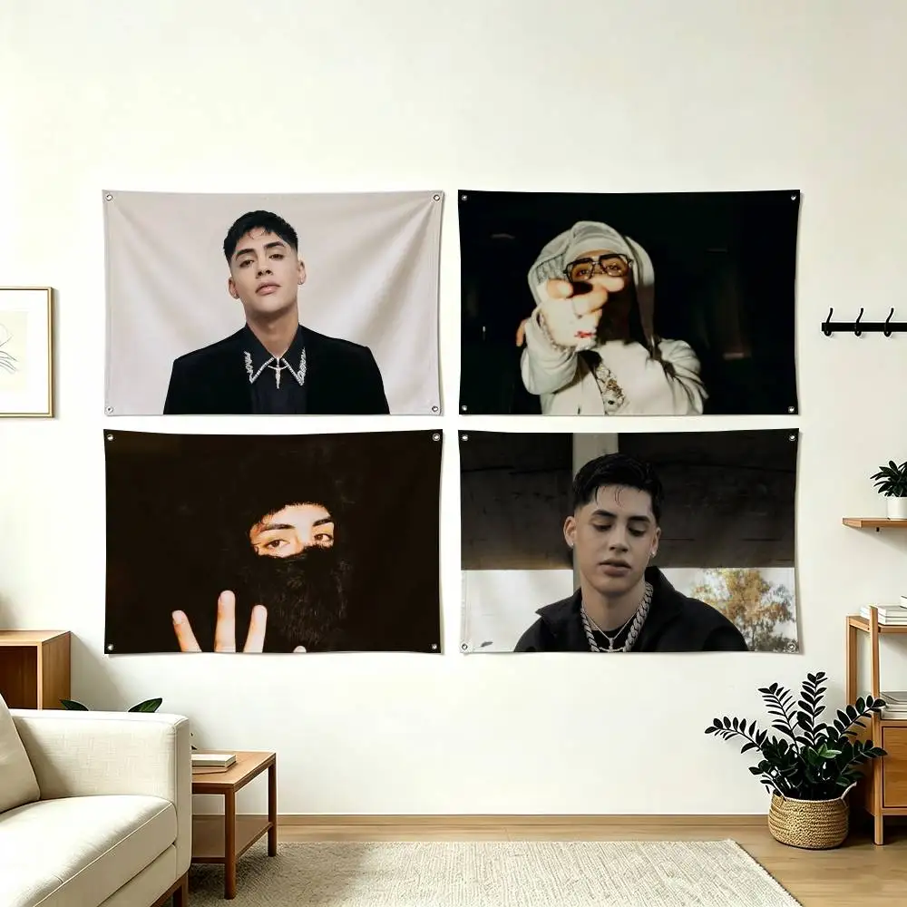 Cris MJ Urban Singer Flags for Bedrooms Home Decor Items Outdoor Decors Garage Decoration Flaga