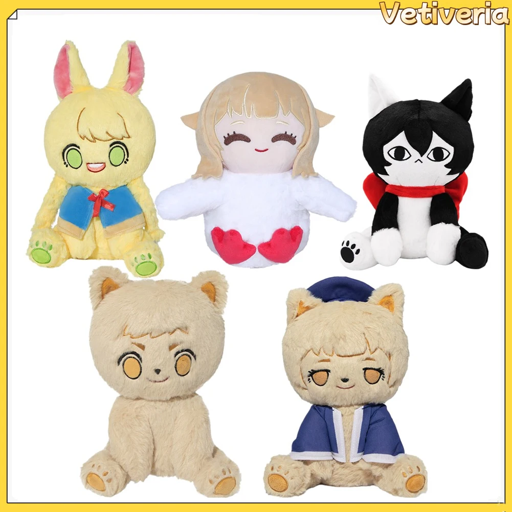 26/30cm Cute Plush Plushies Izutsumi Marsilla Farin  Kids Anime Dungeon Meshi Cosplay Fantasy Figurine Props Xmas Birthday Gifts