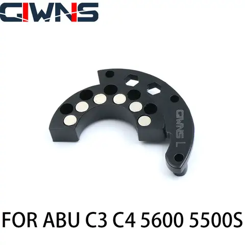 ABU C3 C4 5600 5500S 자력 브레이크 드럼 휠, 낚시 휠 액세서리, 테스트 수정 부품