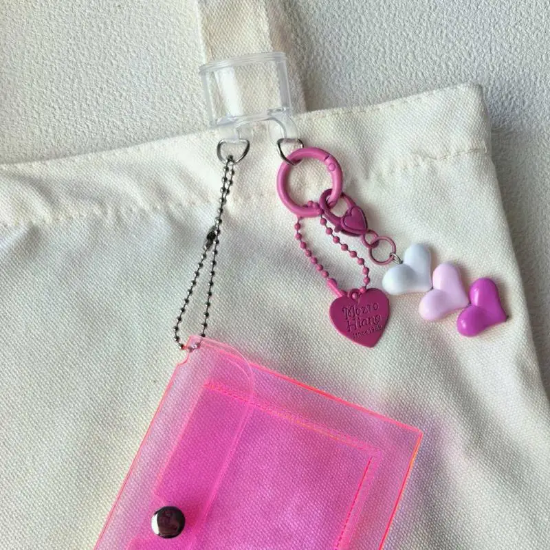 2Pcs PVC Bag Strap Extension Buckle Transparent Backpack Buckle Snap Clasp Clip Luggage Accessories