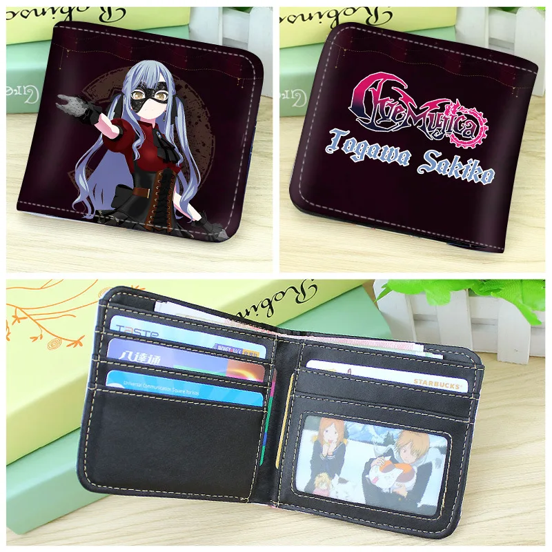 Anime BanG Dream! Ave Mujica Wakaba Mutsumi Herren-Geldbörsen Misumi Damen kurze Kartenhalter Geldbörse – Detail 4