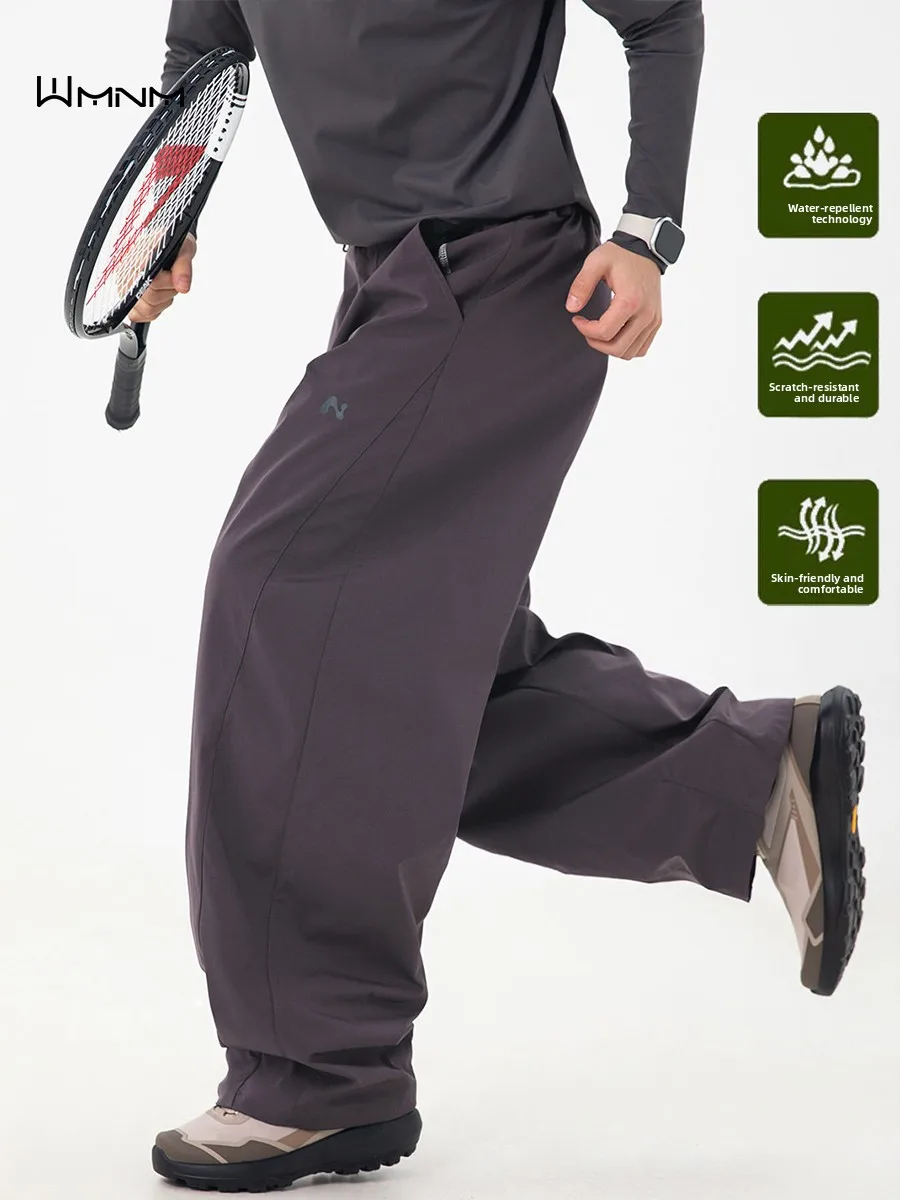 

Мужские водонепроницаемые брюки для активного отдыха и туризма, весна 2026, новые, ветрозащитные, рабочие, спортивные, длинные, в стиле парашютиста