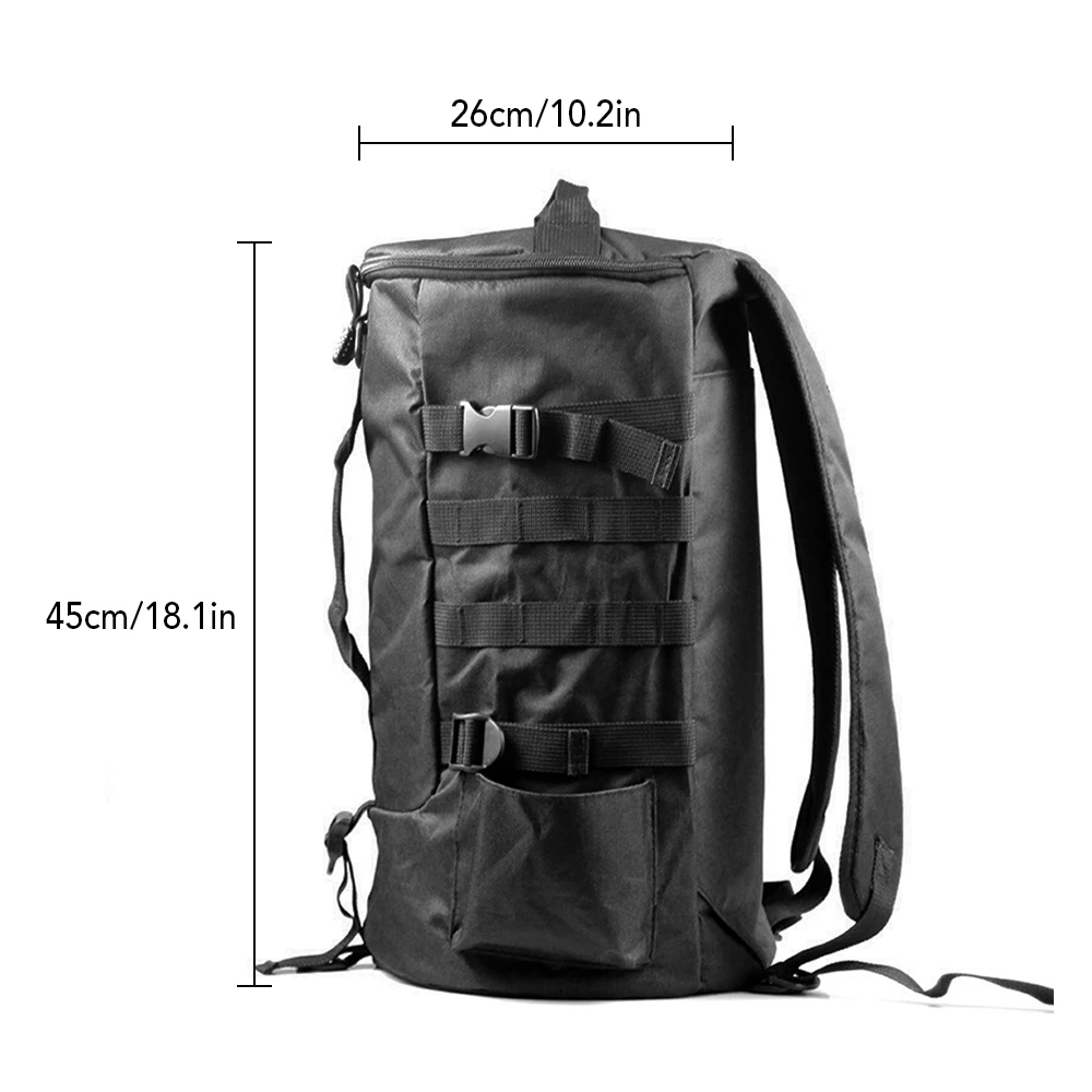 Multi-functional Large Capacity Fishing Backpack Outdoor Travel Camping Fishing Rod Reel Tackle Bag Shoulder Bag Luggage Bag