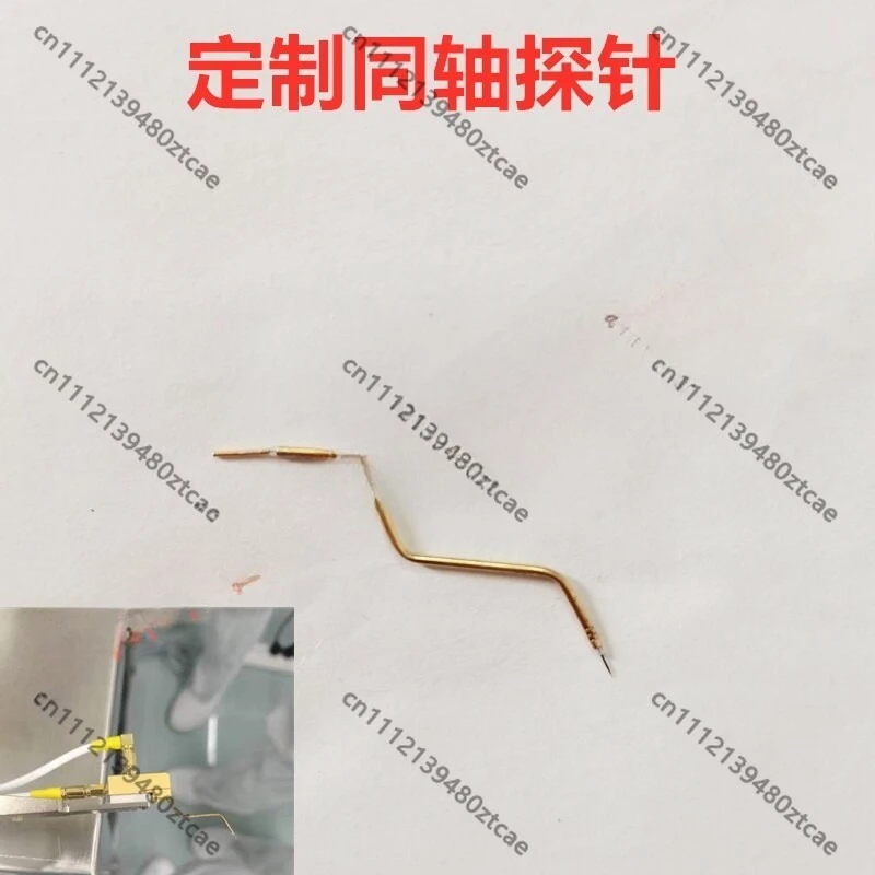 Kelvin Coaxial Tungsten Probe Low Leakage Sharp Needle For Semiconductor Wafer Chip Test Probe Station Spare Parts