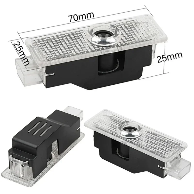 2PCS LED Car Door Projector Welcome Lights For BMW X5 E70 F15 2007‑2023 Ghost Shadow Courtesy Badge Lamp Auto Decor Accessories view 5