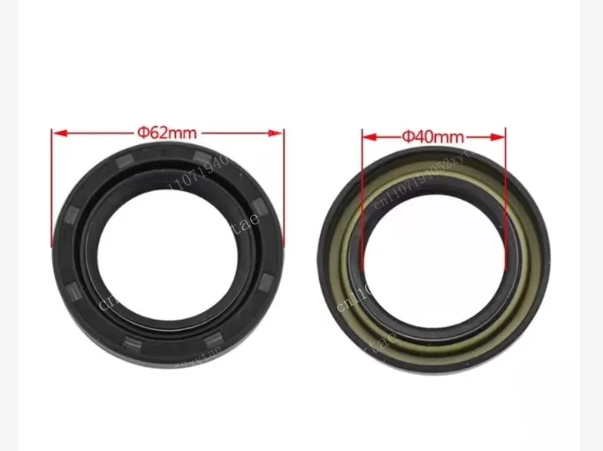 10pcs gearbox oil seal accessories skeleton oil seal double-sided oil seal 40*62*10*5mm suitable for heli hangcha 1-3 tons