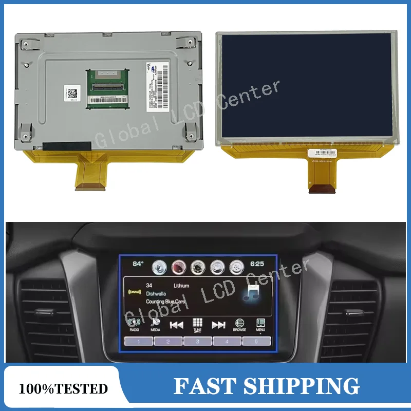 

DJ080PA-01A DJ080EA-01B 01n 01a G-MC MYLINK 15-19 Original new 8 inch LCD With Touch Screen For Chevrolet Car GPS Navigation