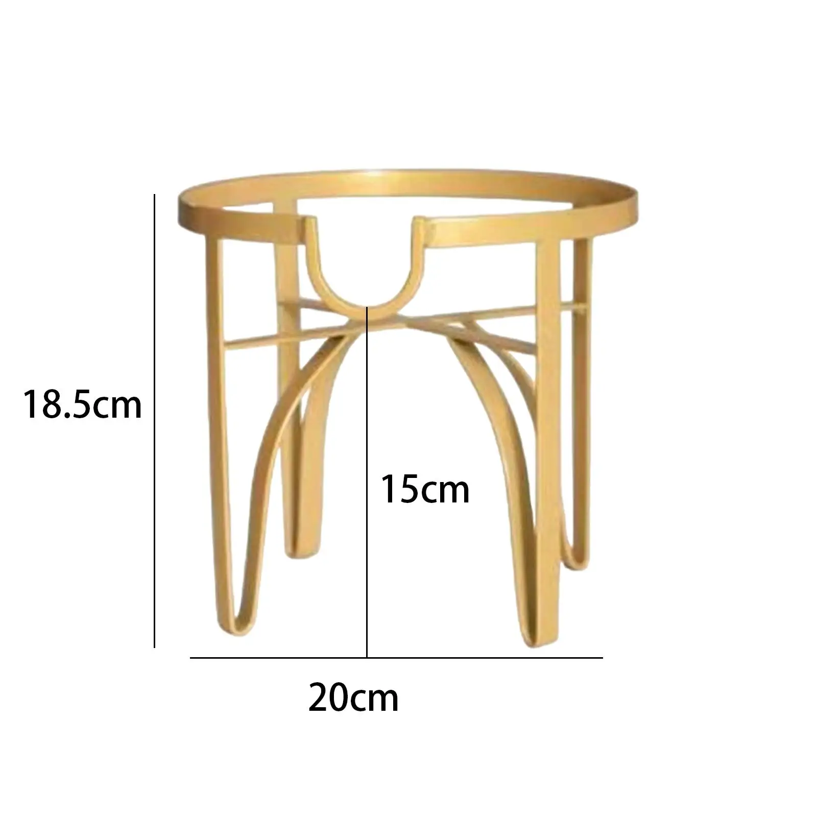 Water Jug Stand Metal Beverage Dispenser Holder Stable Bucket Rack for Kitchen Countertop Daily Use