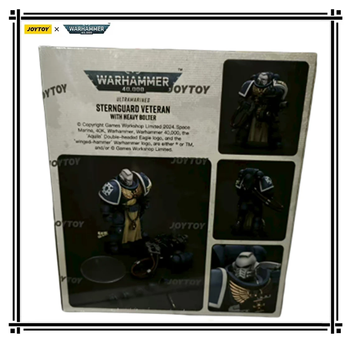 

JOYTOY Warhammer 40K UltramarinesSternguard Veteran с болтовой винтовкой 1/18 Коллекция моделей экшн-фигурок