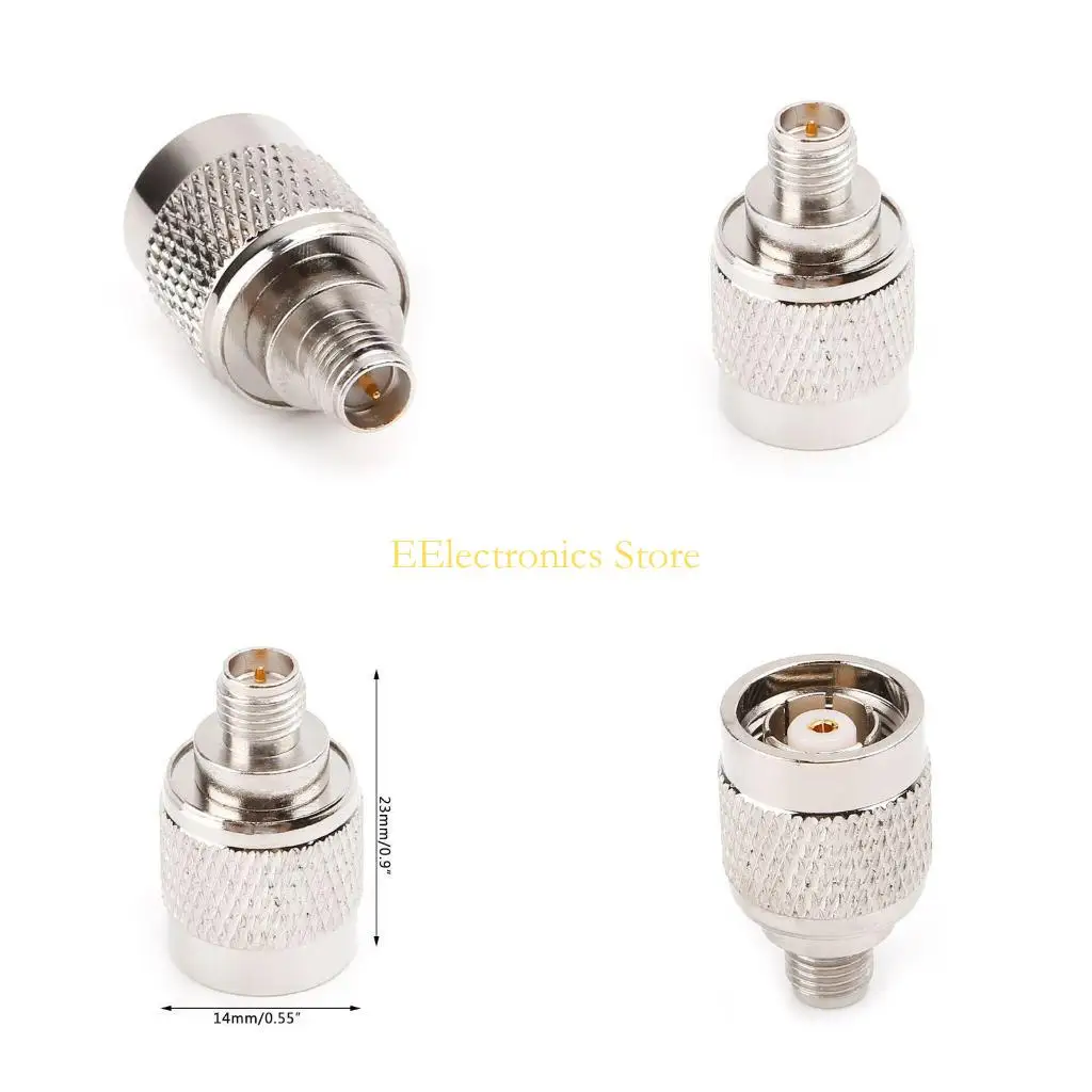 

B03C RP-TNC Male Plug To RP-SMA Female Jack RF Connector Coaxial Converter Adapter