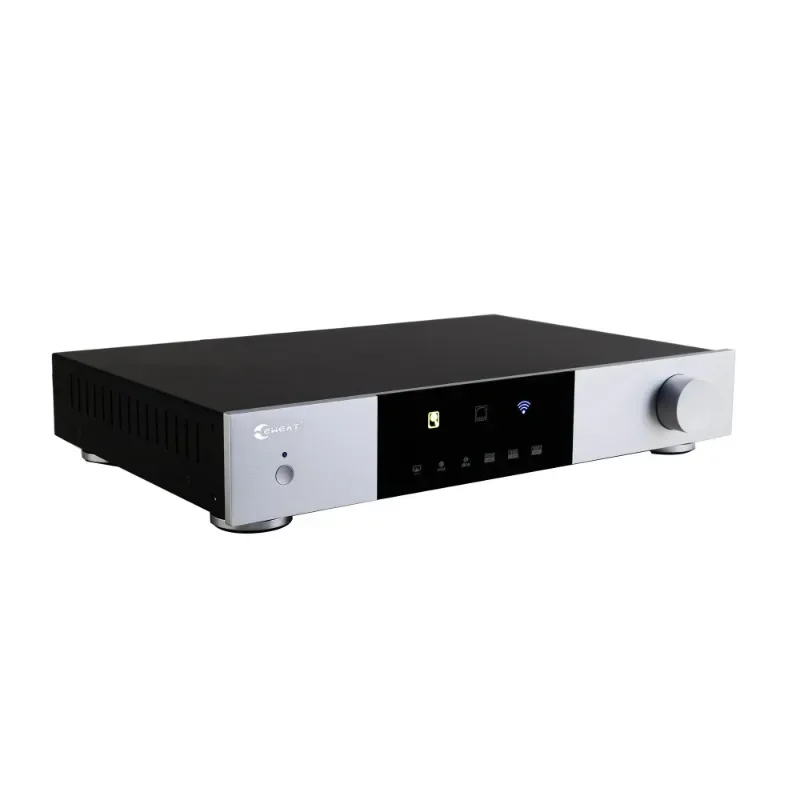 

Hi-Fi высококлассный потоковый сетевой стример DSD 512, сетевой домашний аудиоплеер с гигабитным Ethernet двухдиапазонным wifi BT