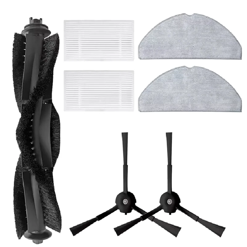Roller Side Brush Filter Mops Robot Vacuum Accessories For TP-Link Tapo RV20 Max/RV20 Max Plus