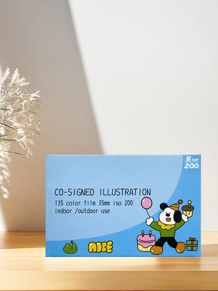 8 أوراق 35 مللي متر فيلم ملون فيلم سلبي ملون ISO 200 نطاق تعريض واسع طباعة الألوان فيلم الكاميرا فيلم سلبي ل 135 كاميرا