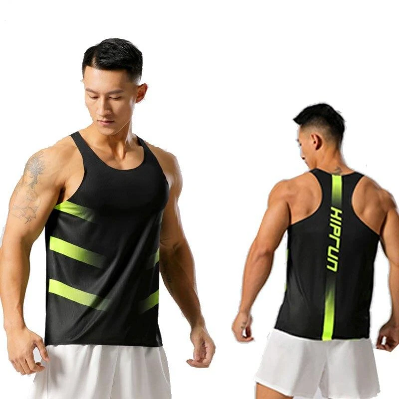 Summer Daily Workout Men's Tank Top Outdoor Sports Running Fitness Men's Sleeveless Vest Daily Street Breathable Men's Tank Top