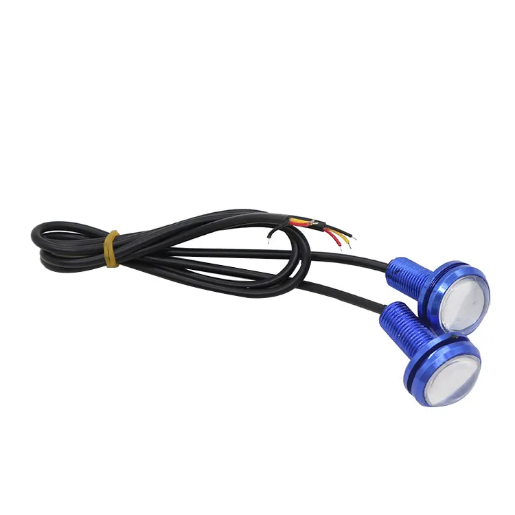 Motorcycle Retrofit Led Flash Hawkeye Light Modeling DRL Daytime Running Light Spare Reversing Bulb DC12V