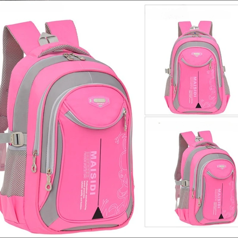 2023 Orthopedic backpack Primary School Bags For Boys Girls Kids Travel Backpacks Waterproof Schoolbag Book Bag mochila infantil