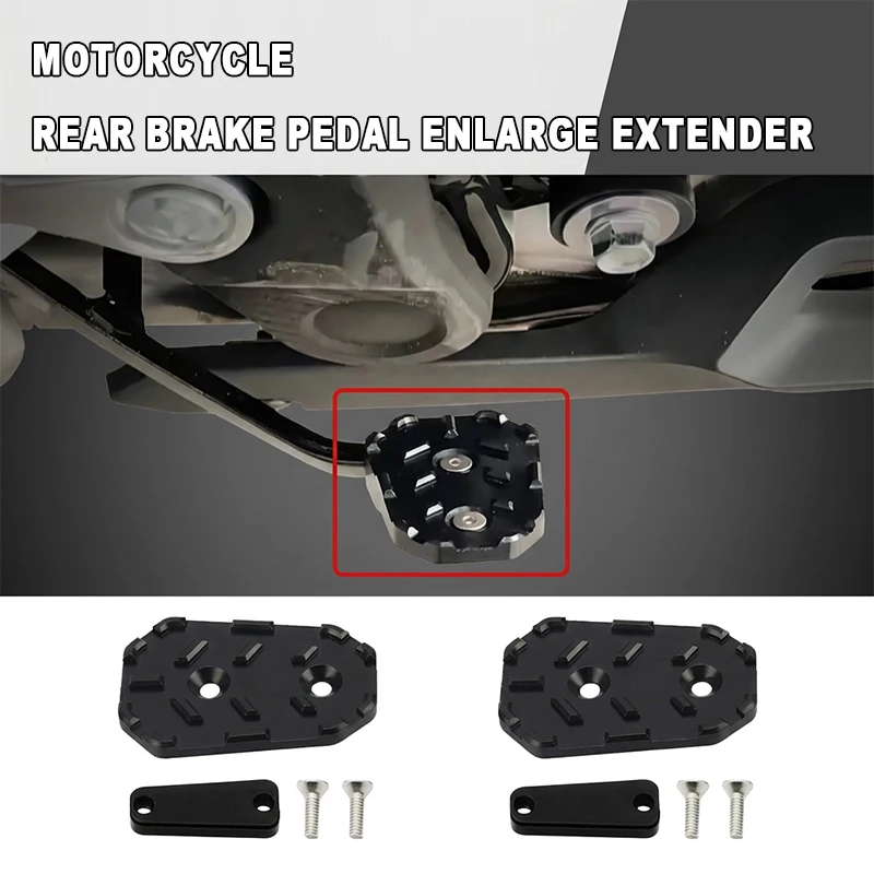 Motorcycle Rear Brake Pedal Enlarge Extender For HONDA CB500X CB400X CB400F CB500F NX400 NX500 CB300R CB250R CB150R CB125R