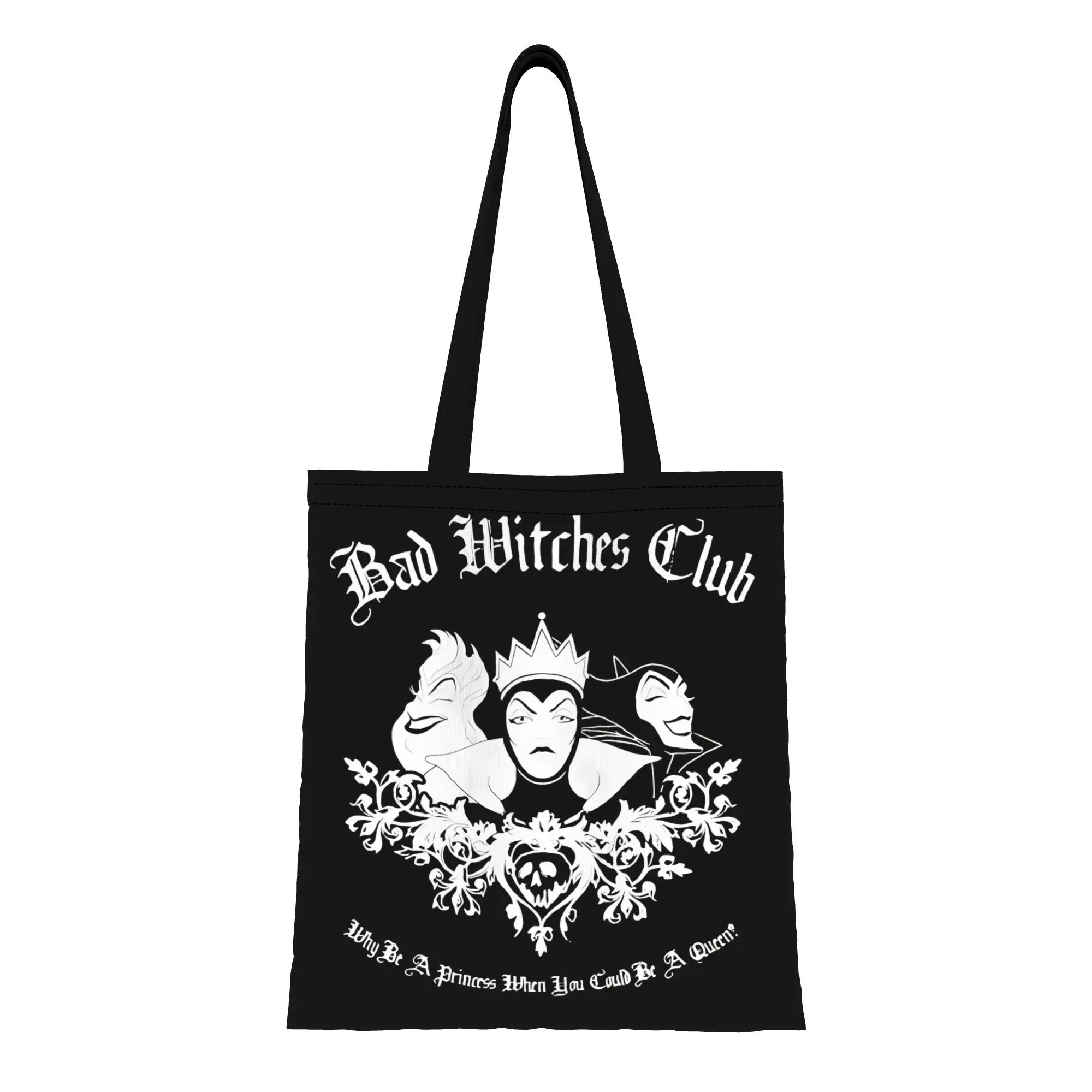 

Сумка-шоппер из холщовой ткани «Белоснежка и семь гномов» к началу учебного года, идеально подходит для покупок, женская сумка с верхней ручкой