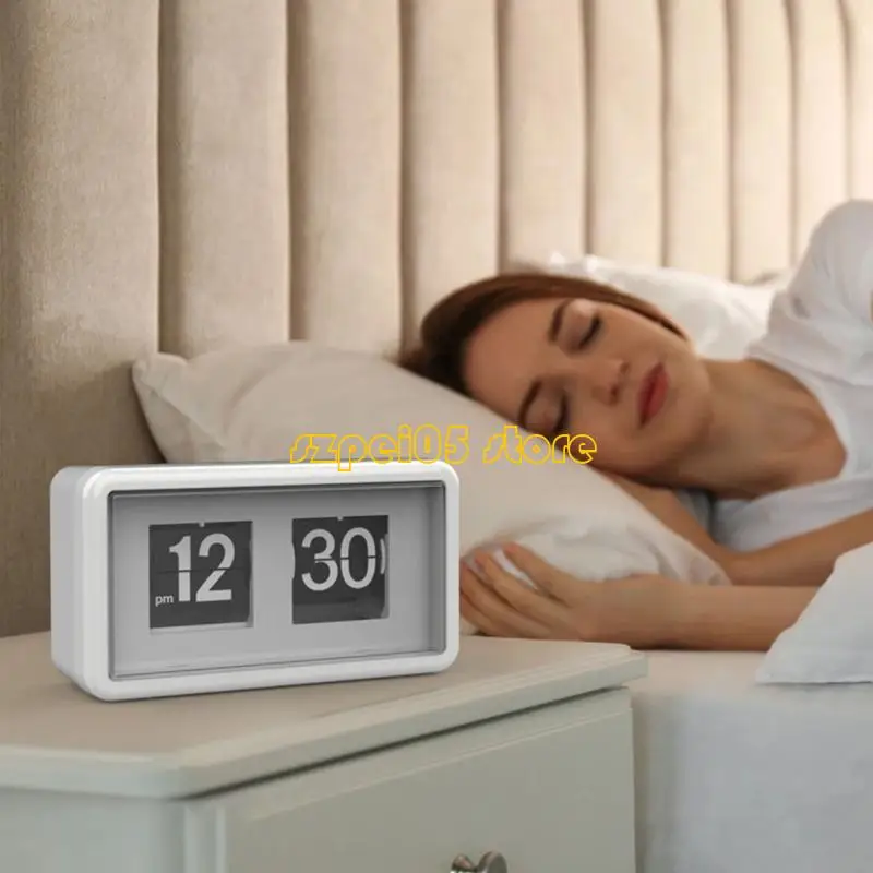 45Be Battery Operated Flipeduhr mit einfach zu lesen großer Zahlenanzeigeuhr für die Personalisierung und modische