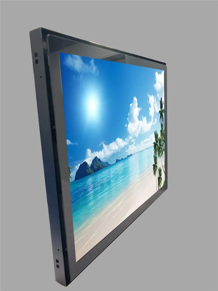Sunlight Readable 12.1 Inch Poe LCD Touch Screen Panel Kiosk Wall Mount Touch Screen  Advertising Display
