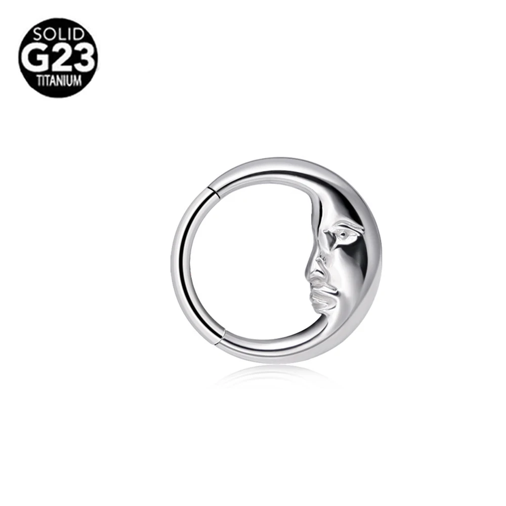 G23 Titanium Bee Septum Nose Ring Piercing