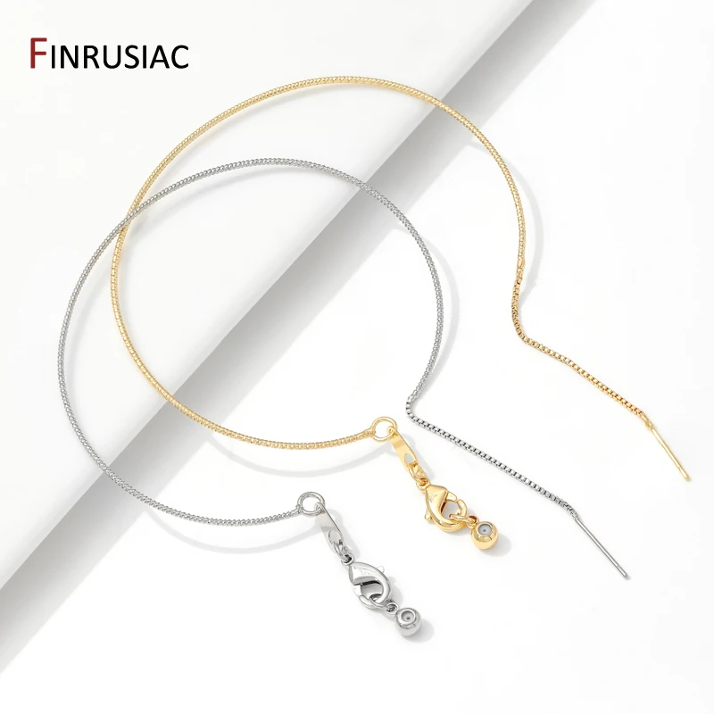 14K Gold Plated Brass Batch Flower Line Adjustable Bangle Bracelets Chain With Lobster Clasps,DIY Bracelet Making Accessories
