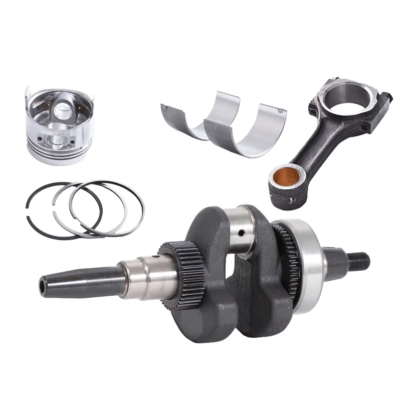 

New 5-8Kw Generator Parts 186F 188 192F 195F Tapered Crankshaft Piston Connecting Rod Bearing