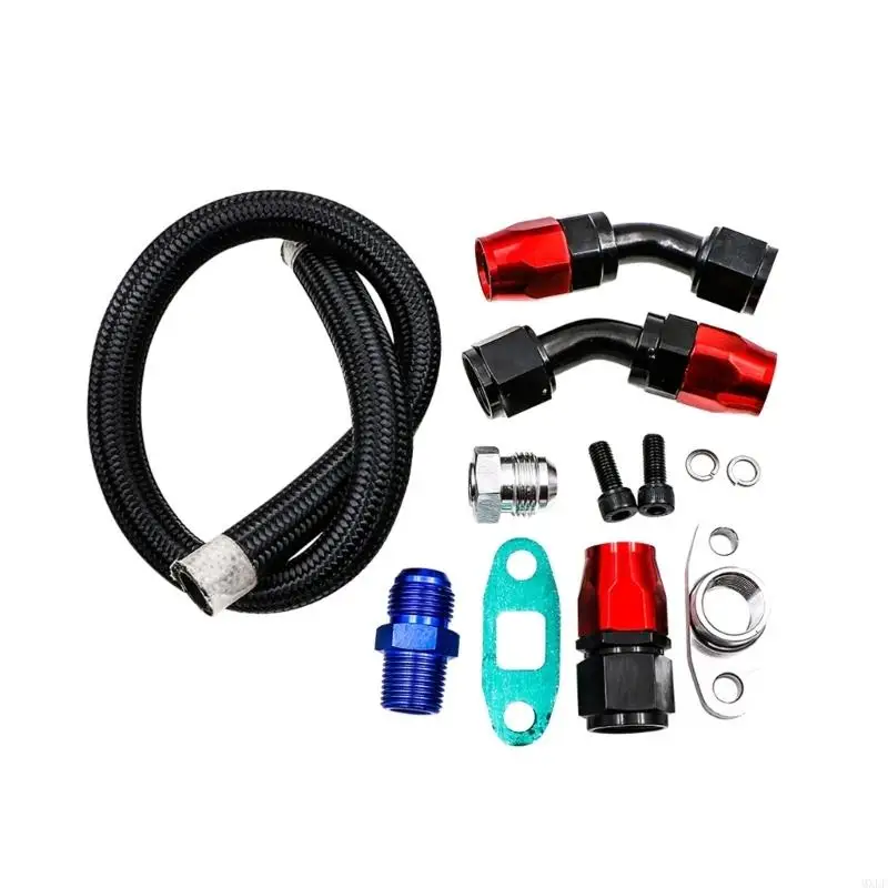 Upgraded Turbocharger Oil Supply with Enhanced Heat Dissipation High Efficiency Tool set for Optimal Performance