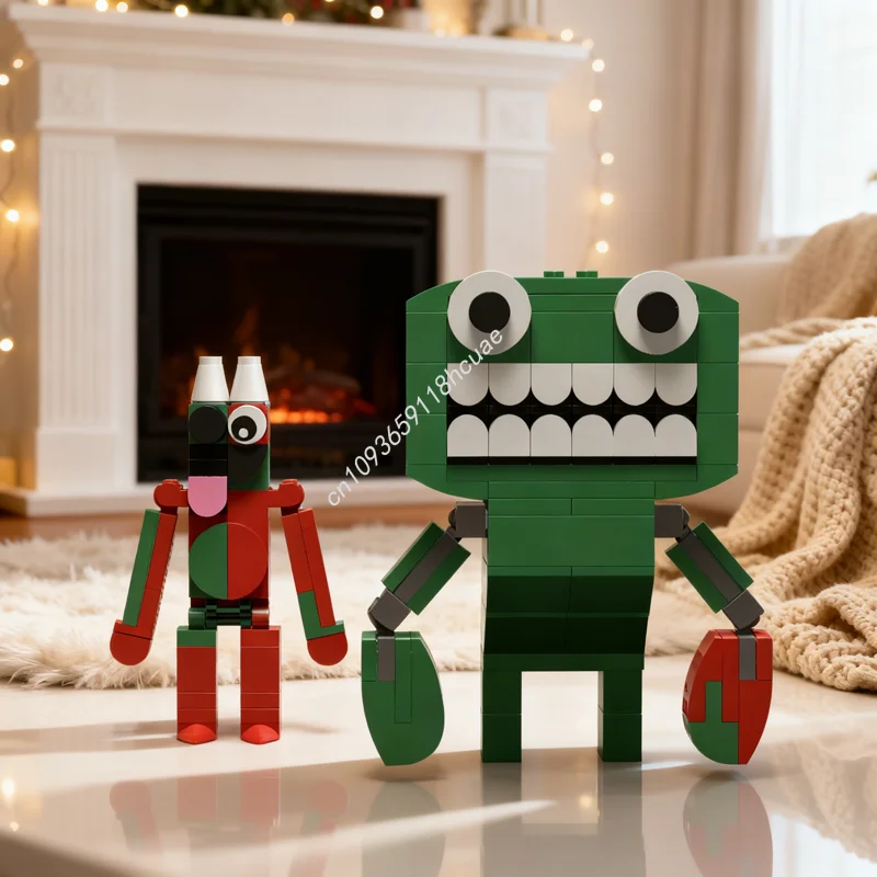 

140 шт. MOC Injured Banban Jumbo Josh Модель Строительные блоки Строительные игрушки Рождественский подарок Творческая идея Образовательный кирпич Дети