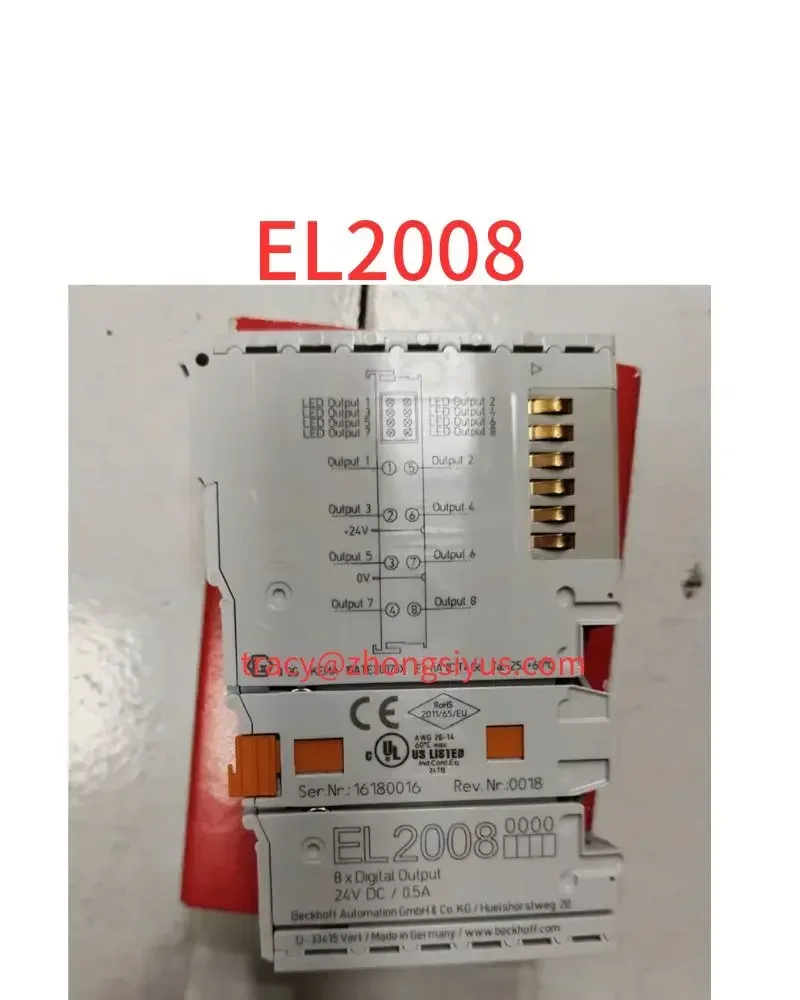 New Module EL2008 Functional testing is intact