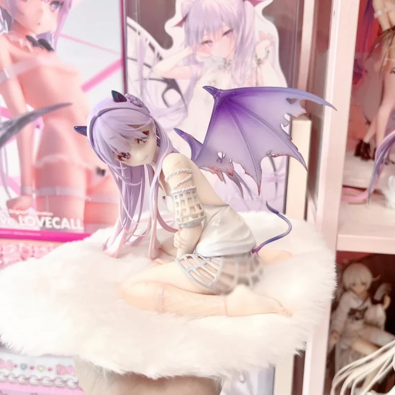 ฟิกเกอร์อนิเมะ oEyEsN DSmile Akuma Musume ของแท้ใหม่ ภาพประกอบโดย Dsmile ขนาด 1/7  ฟิกเกอร์ PVC ของเล่นสะสมจากเกม