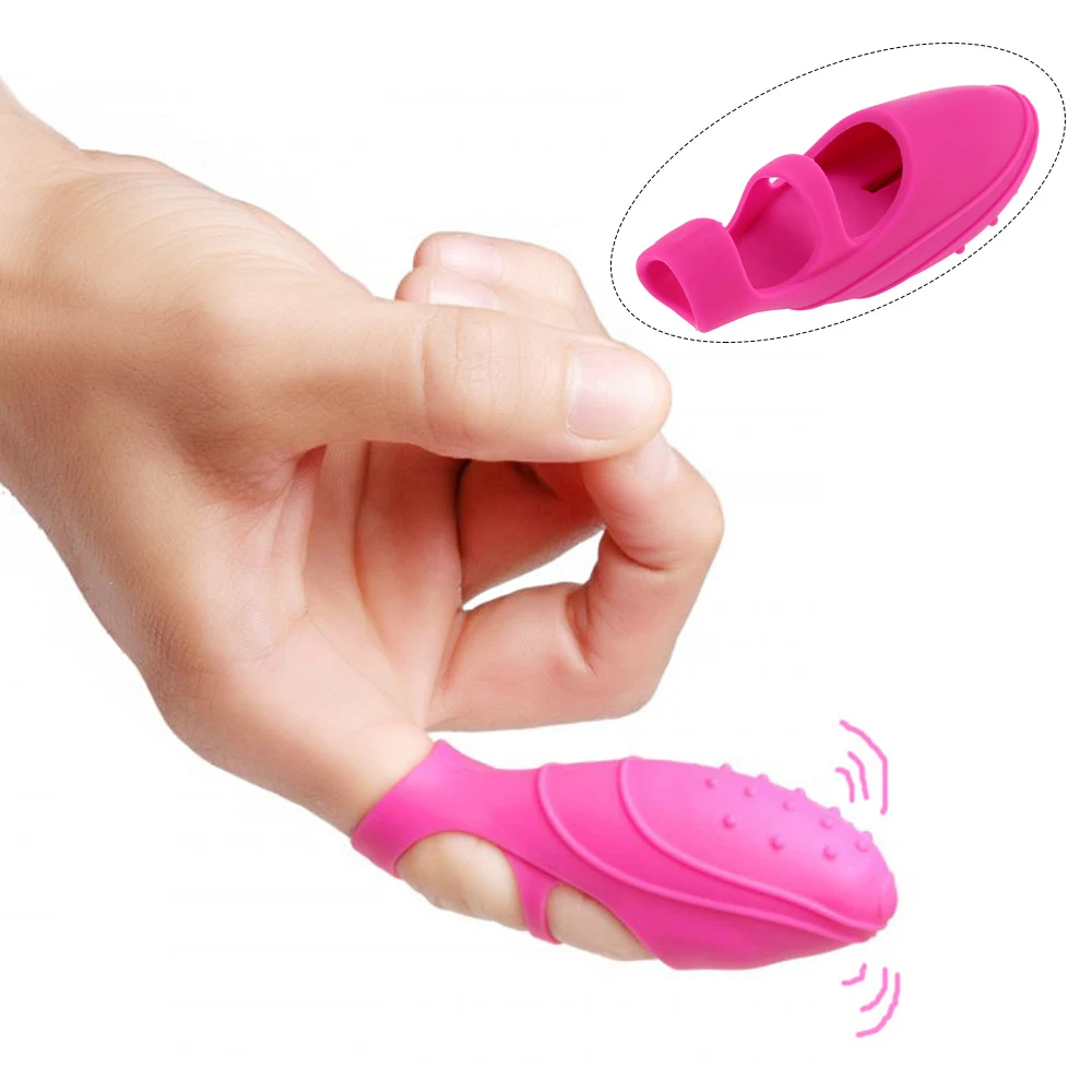 Unisex Mini Finger Vibrator G-spot Massager Waterproof Finger Clit Vibrator Dancing Finger Shoe Clitoral Simulator Sex Toys