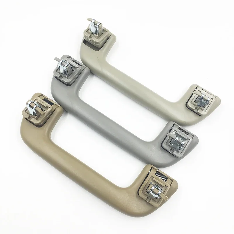 

​For Toyota Corolla/Yaris/RAV4/Highlander: Heavy-Duty Roof Handles Stainless Steel Spring Latches w/Tool-Free Install (OEM Fit)