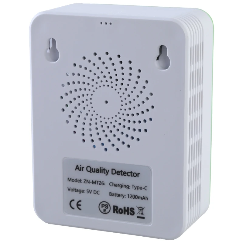 

Intelligent Indoor Home Air Pollution Detectors Inspector with CO2, Temperature, Humidity, Formaldehyde, TVOC Monitoring