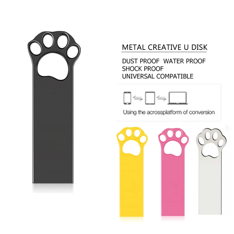 

metal флешка usb flash drive 64GB 32GB pen drive 16GB pendrive 8GB Flash Disk 4GB u disk memoria cel usb stick gift Custom logo