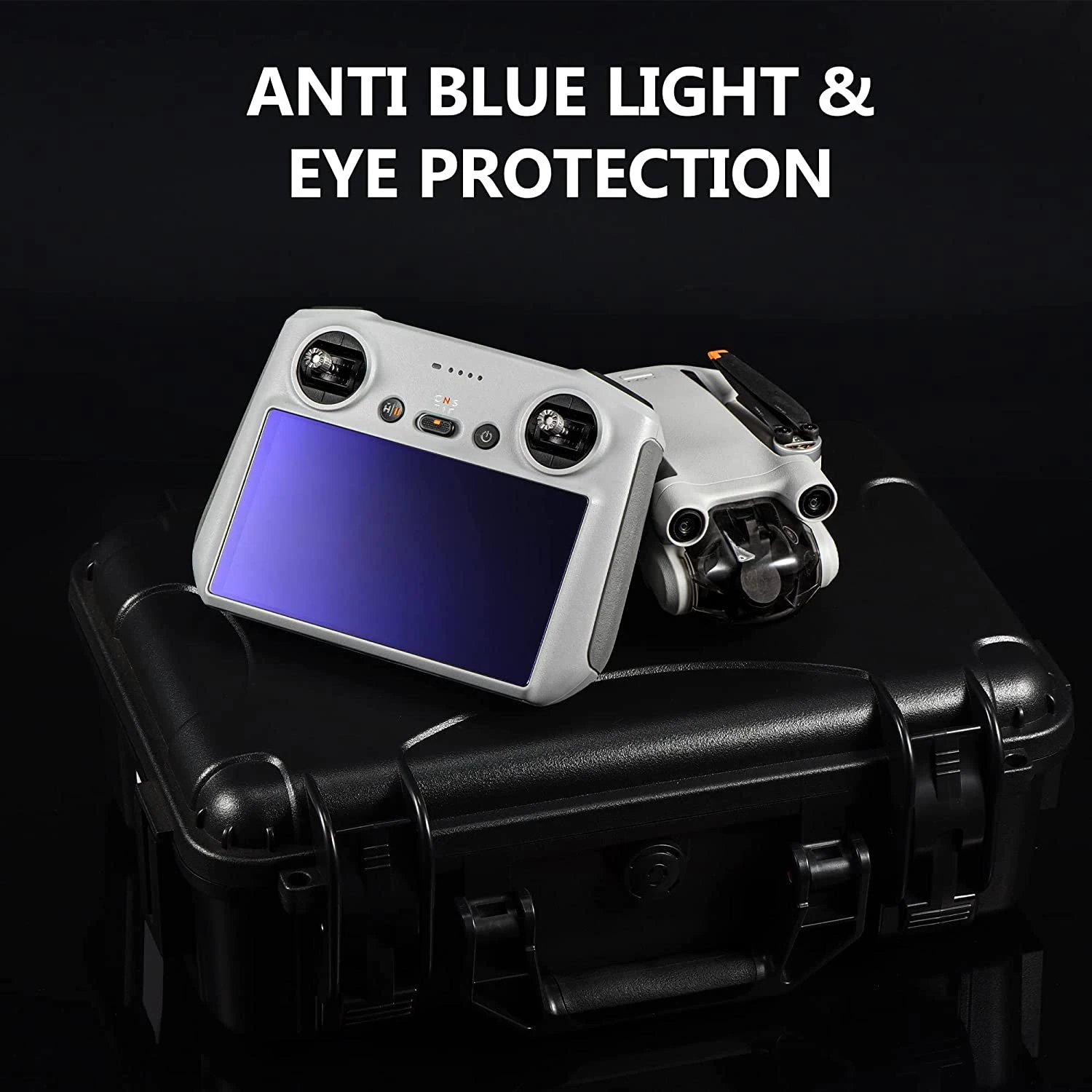 Tempering Glass Protective Film for DJI Air 3/Mavic 3/Classic/Mini 3 PRO RC Remote Control Eye Protection Anti Blue Light Films