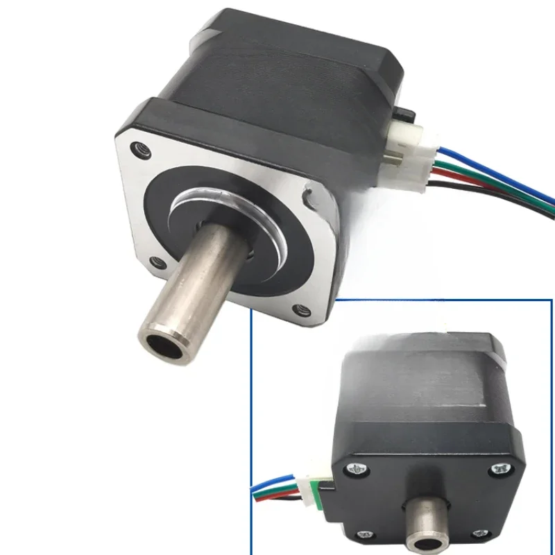 Inlet motor 40mm, 48mm, 60mm hollow biaxial 10 through hole 6.2 plug-in wire