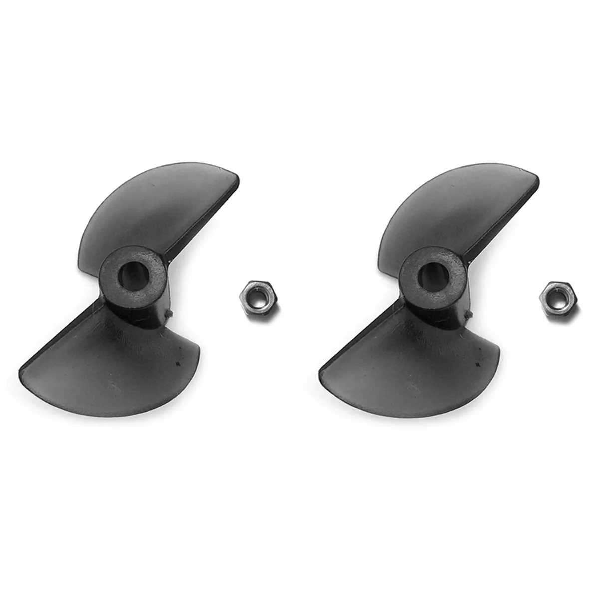 2 Stuks FT012-9 Roer Staart Propeller 2 Blades Propeller Voor Feilun FT012 2.4G Borstelloze Rc Boot Onderdelen Accessoires