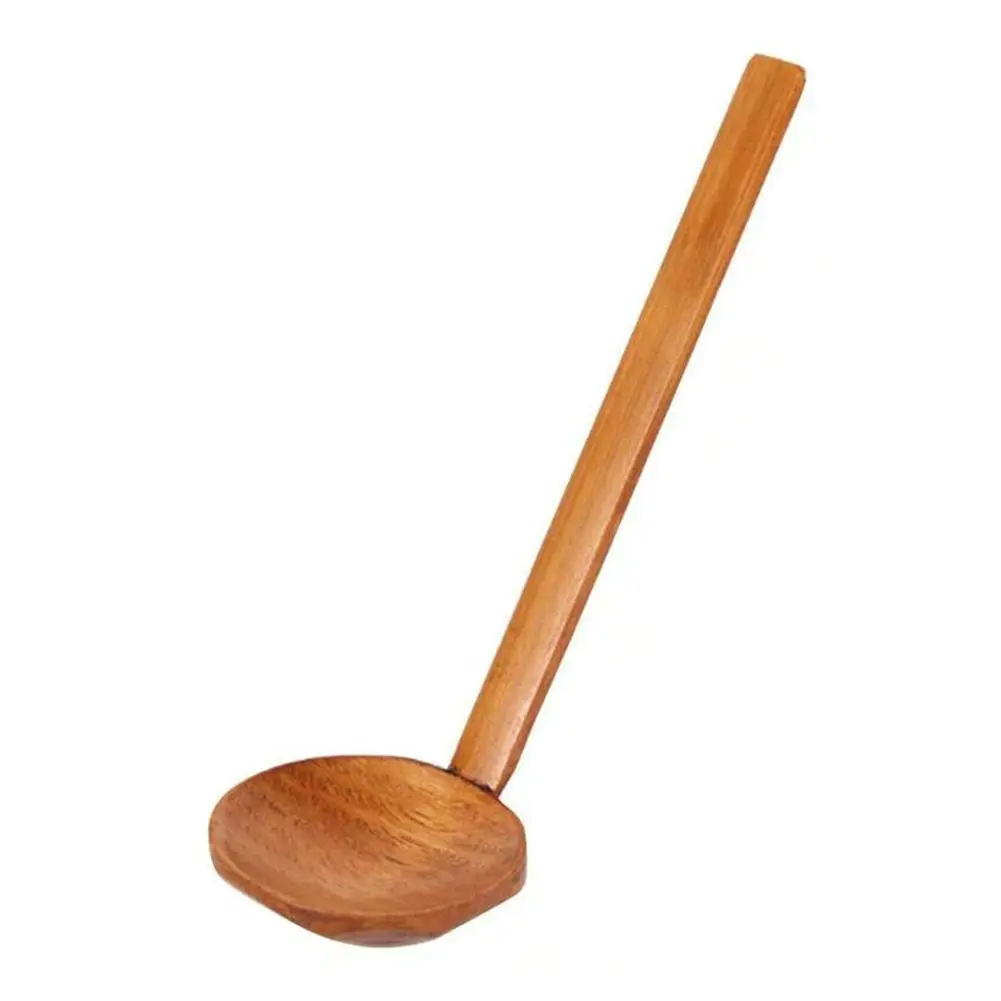 Japanese Noodles Soup Spoon Ramen Soup Spoon Tortoise Shell Spoon Wood Soup Spoon Large Hot Pot Spoon