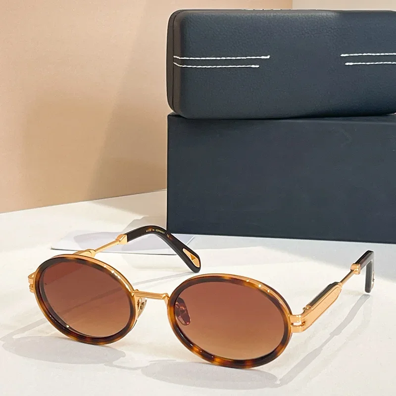 

Модные овальные солнцезащитные очки INS в золотистой оправе под черепаховый панцирь для женщин, дизайнерские, легкие, люксовые, из сплава, с защитой от УФ400