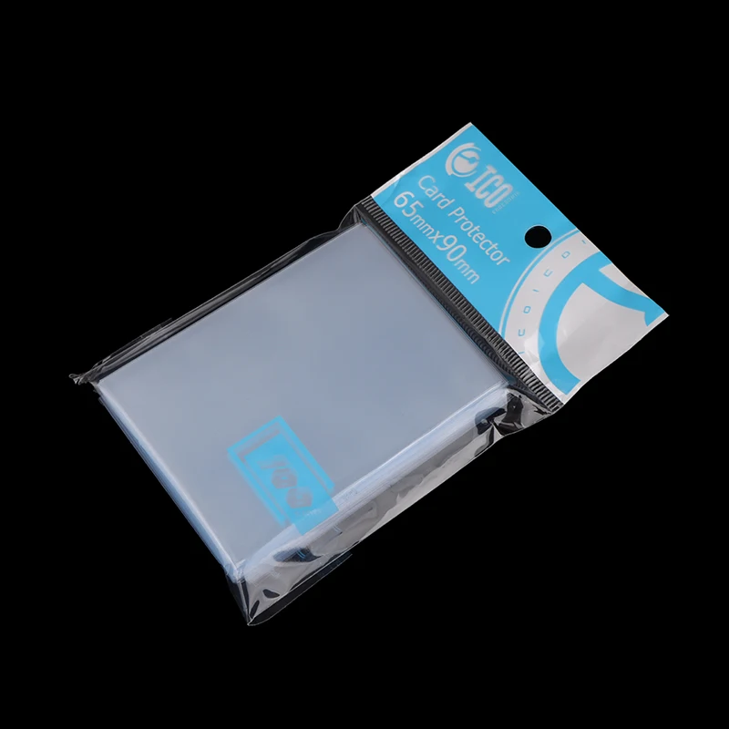 100pcs Clear Card Sleeve Perfect Fit Card Sleeve Card Protector Perfect Size Magic Inner Card Sleeves 65x90mm