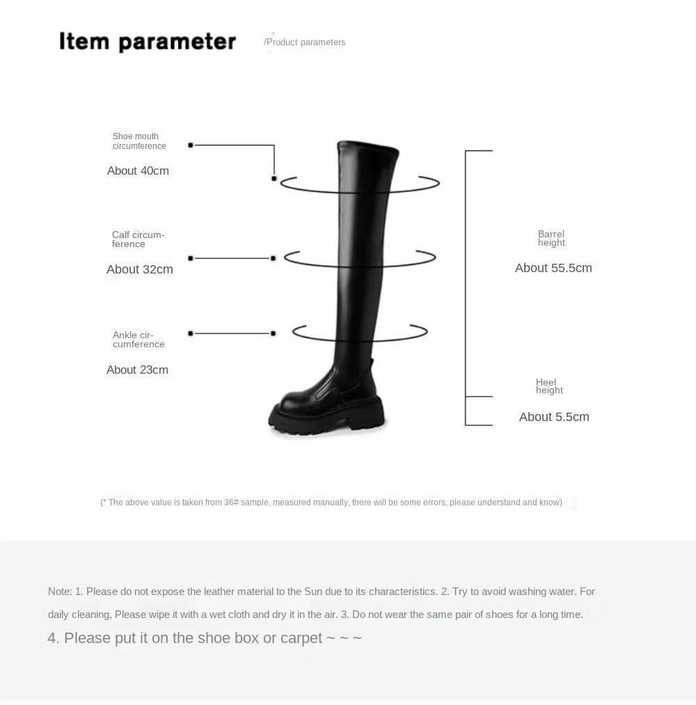 2024 Patent Leather Super Cool Over-the-knee Stretch Boots Platform High Heels Long Boots Winter Women Warm Thigh High Boots