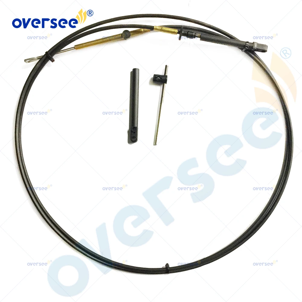 

Oversee 11 футов подвесной трос переключения дроссельной заслонки 897978-11 для Mercury подвесной двигатель кабель дистанционного управления