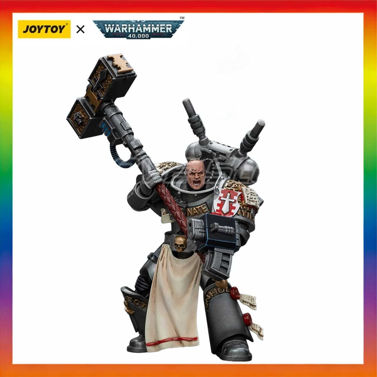 

In Stock Original JOYTOY Warhammer 40K Grey KnightsIn Terceptor SquadInterceptor Justicar 1/18 Action Figure Model Gift Toys