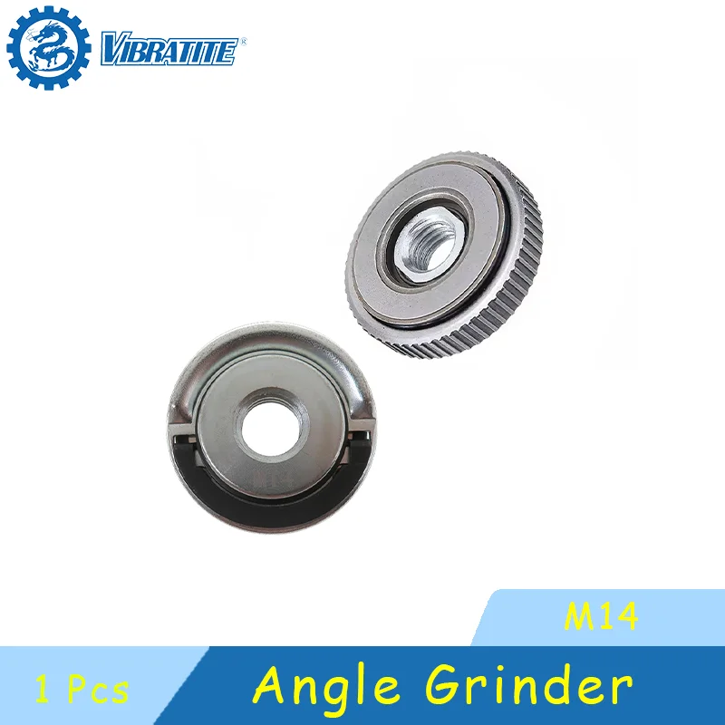 

Быстросъемная фланцевая гайка-зажим M14 для угловой шлифмашины, 1 шт., фиксирующая пластина-холдер 50 мм для крепления инструмента