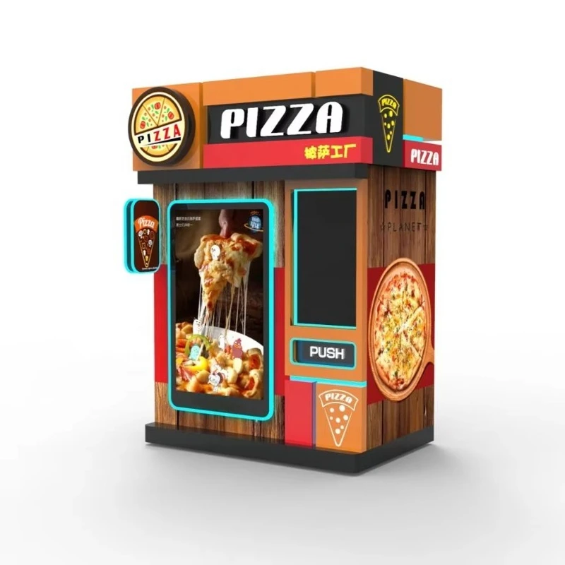 Customized Hot Sale  Fast Food Pizza Vending Machine Hot Food Vending Machine